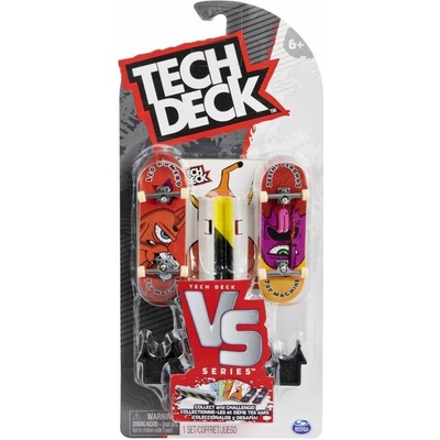 Techdeck FINGERBOARD BUNDLE Versus Toy M červená