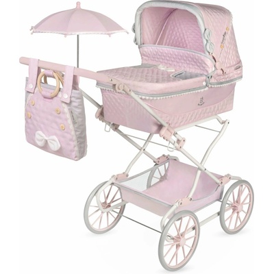 DeCuevas 82075 Skladací kočík pre bábiky Reborn so slnečníkom a doplnkami Sophie 2025 MA6-82075