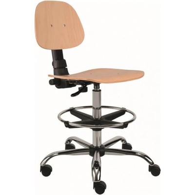 Alba Dřevěná otočná židle EKO