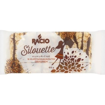 Racio Silouette kukuřičné s mléčnokakaovým dekorem 65 g