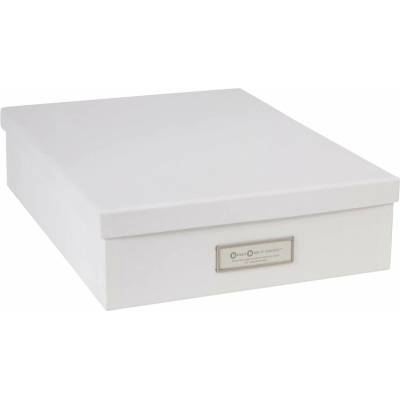 Bigso Oskar Paper Laminate organizér bílá