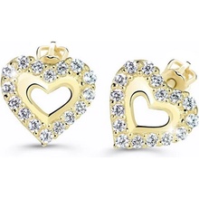 Cutie Jewellery Srdiečkové náušnice Z60213-30-10-X-1