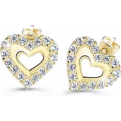 Cutie Jewellery Srdiečkové náušnice Z60213-30-10-X-1