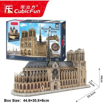 Image 1 of CubicFun Cubic Fun - Пъзел 3D St. Paul's Cathedral Разгъващ се 643 части