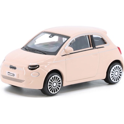 Bburago FIAT 500e růžová 1:43