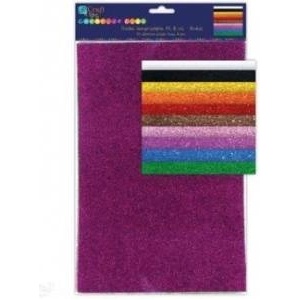 Dalprint DP Craft Adhesive Glitter Foam A4 10 pcs (XPI-004)