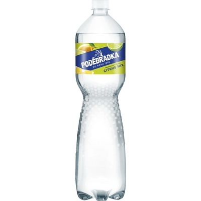 Poděbradka citrus mix 6 x 1,5 l
