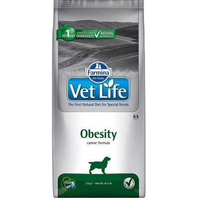 Vet Life Dog Obesity 2 x 12 kg