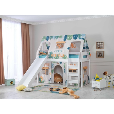 Легло двуетажно My World Safari 100 cm