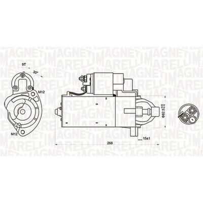 Startér MAGNETI MARELLI 063721423010