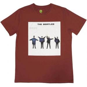 The Beatles HELP! Album Cover Red XL Риза (BEATTEE549MR04)