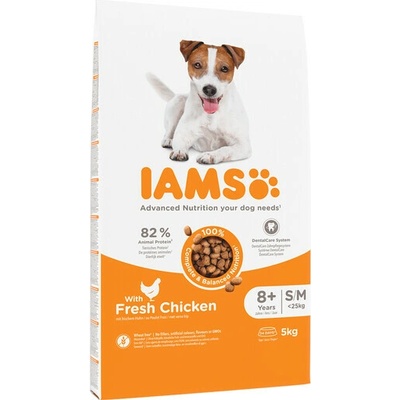 IAMS For Vitality Senior Small & Medium Breed Chicken 5 kg