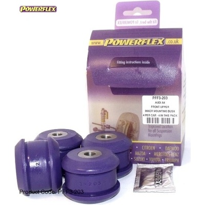 Powerflex Silentbloky Audi A4 B5 (95-01) Front Upper Arm To Chassis Bush (3)