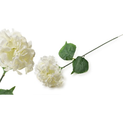 Mondex Umelá kvetina VIRIDIS HORTENSIA 73 cm biela