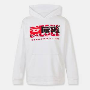 Diesel Блуза Diesel Men's Crew Neck Sweatshirt - Bright White