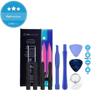 Apple iPhone SE - Batéria 1624mAh FixPremium + Lepka pod Batériu + Set Náradia - Multipack