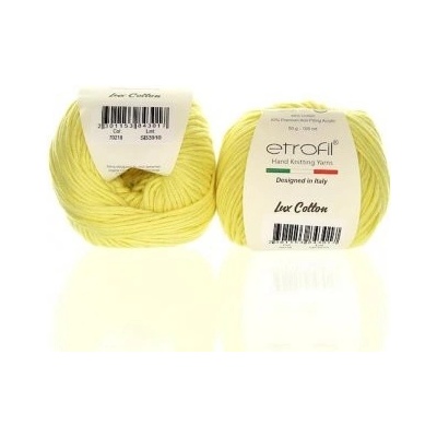Etrofil Bambino Lux cotton 70218 světle žlutá