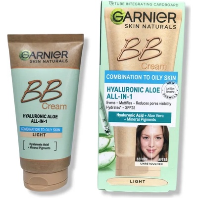 Garnier BB крем, Комбинирана към мазна кожа, Light, 50мл