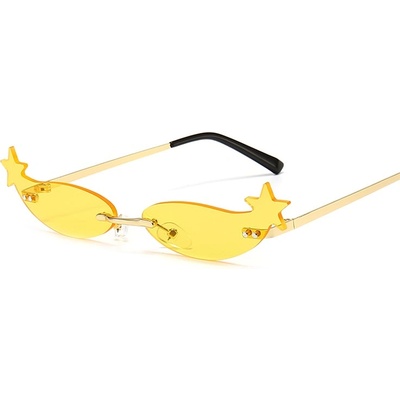 Polorized Дамски слънчеви очила - Жълти 2021240 (301356_Жълт)