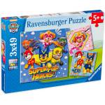 Ravensburger Пъзел Ravensburger от 3 x 49 части - Пес Патрул (8036) - ozone