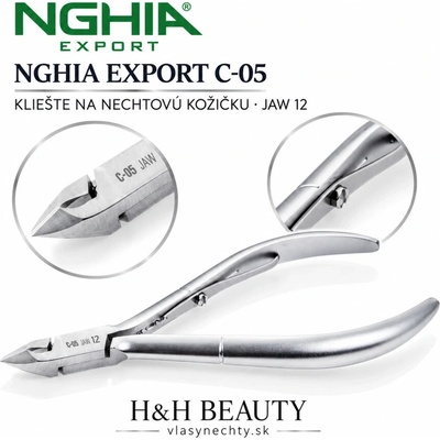 Nghia Export kliešte na nechtovú kožičku C-05 JAW 12
