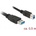 Delock Кабел Delock - 85065 (USB3.0, A-B кабел, мъжки/женски, 0, 5 m) (85065)