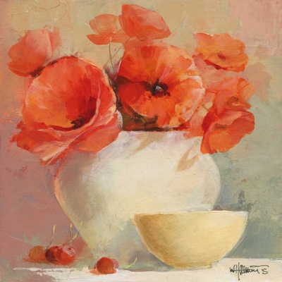Krásné vlčí máky II 50x50 1 deska