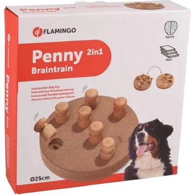 Karlie-Flamingo Brain Train kulaté skořápky 25 cm