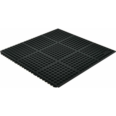 Notrax 550 Cushion Ease Modulárna gumová protiúnavová rohož s drenážnym systémom 91 x 91 cm