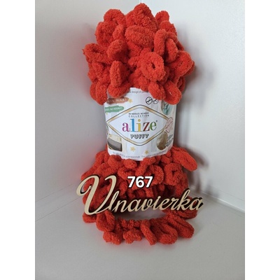 Alize Puffy 767 červená