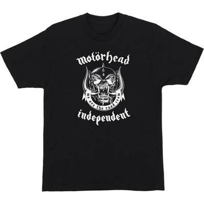 Independent tričko motorhead Warpig S/S Heavyweight T-Shirt Black