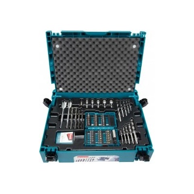 Makita Комплект битове и свредла MAKITA 69 части, Makpac B-49638 (B-49638)