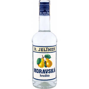 Rudolf Jelínek Hruška Moravská 40% 0,5 l (čistá fľaša)