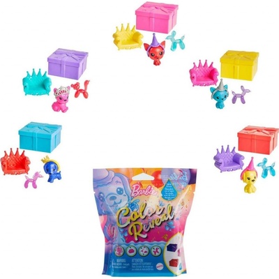 Barbie COLOR REVEAL ZVÍŘÁTKO KONFETY