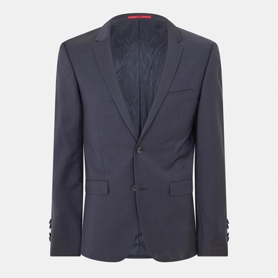 Hugo Яке Hugo Men's Addys Structured Formal Jacket - Dark Blue