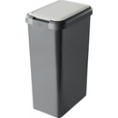 Tontarelli Odpadkový koš Touch & Lift 25 l bílá/černá