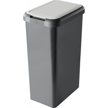 Tontarelli Odpadkový koš Touch & Lift 25 l bílá/černá