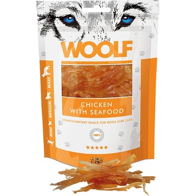 Woolf chicken with seafood 100 g