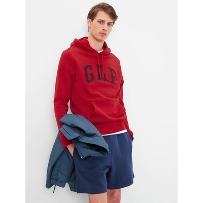 GAP 867073-03 mikina logo červená