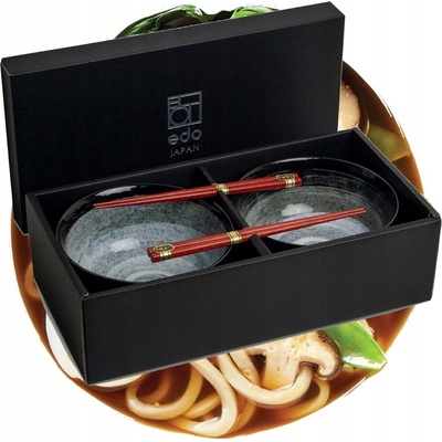 Edo Japan Kuro Sada misek šedá 17 cm