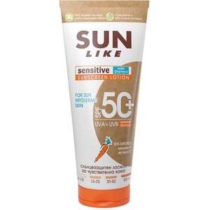 SUN LIKE Слънцезащитен лосион за чувствителна кожа, SPF50+, 200 ml - baby