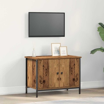 vidaXL ТВ шкаф Старо дърво 60 x 35 x 45 см Инженерно дърво (873889)