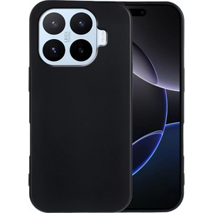  Силиконов калъф Soft Matte за Xiaomi 17T Pro, черен