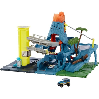 Matchbox Action Drivers Svítící sopka s reálnými zvuky HHW21