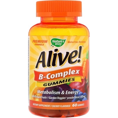 Nature's Way Alive! B-Complex Gummy [60 желирани бонбони]