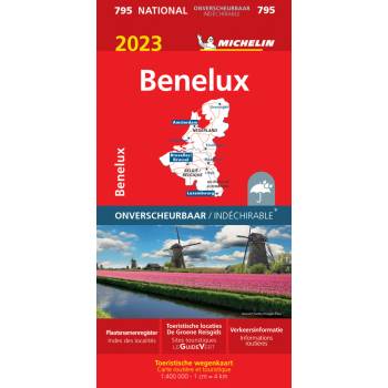 Michelin vydavatelství mapa Benelux 1:400 t.