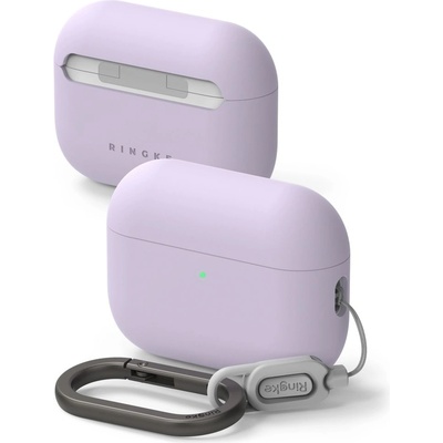 Ringke Силиконов калъф за слушалки Apple AirPods Pro 3 от Ringke Silicone - Light Purple (8800293859437)