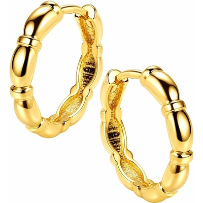 Zlaton Náušnice žluté zlato kruhy 1.5cm 2.65g N21052602935