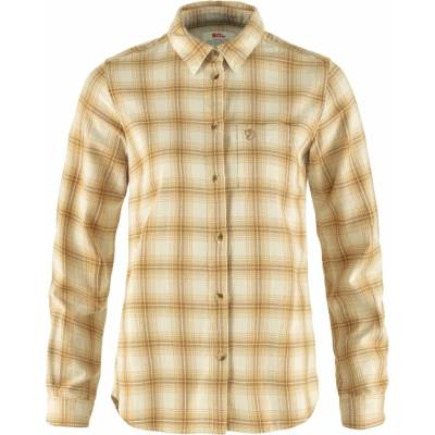 Fjällräven Övik Flannel Shirt Women béžová