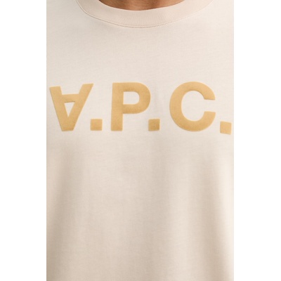 APC Памучна тениска a. p. c. t-shirt ample manches courtes vpc (cohlr.m26385)